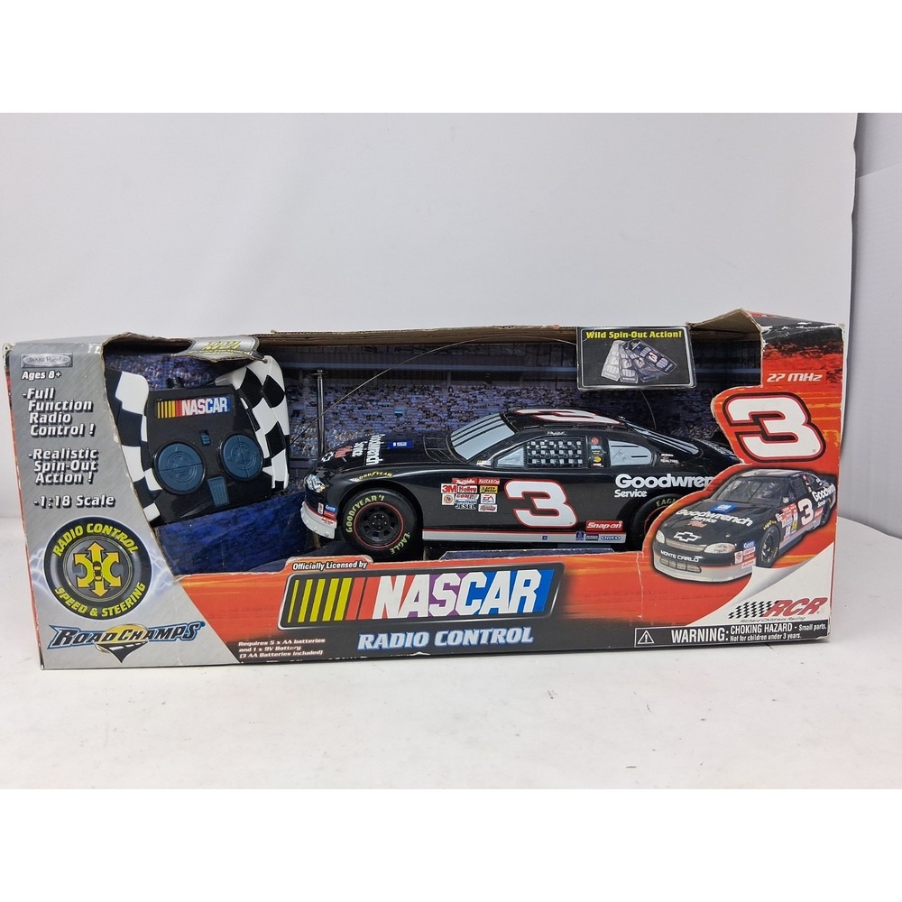 Jakks Pacific NASCAR  Earnhardt Road Champs Radio Control Chevy Monte Carlo  H